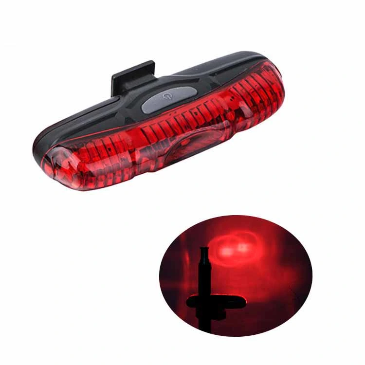 USB Rechargeable 5PCS LED Bike Tail Light 2 Pack Bright Bicycle Rear Cycling Safety Flashlight Taillight with 4 Light Mode Options