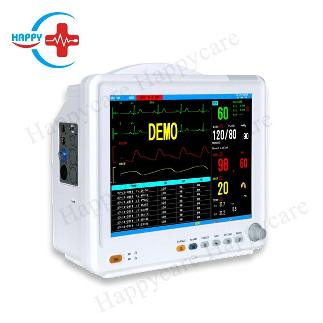 Intensive Care Multipara ECG Heart Rate Patient Monitor with Etco2 and IBP Module