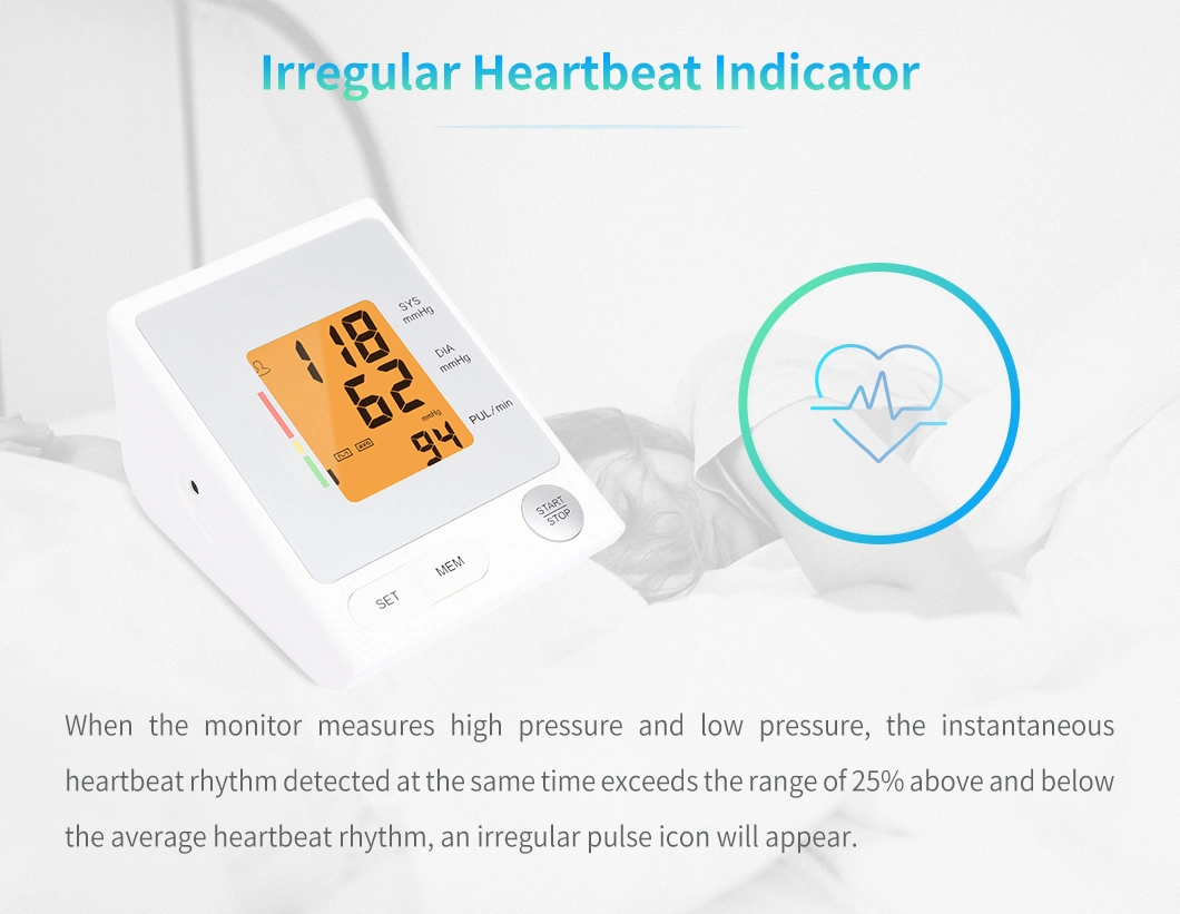 Sphygmomanometers Monitoring Heart Rate and Blood Pressure Upper Arm Blood Pressure Monitor