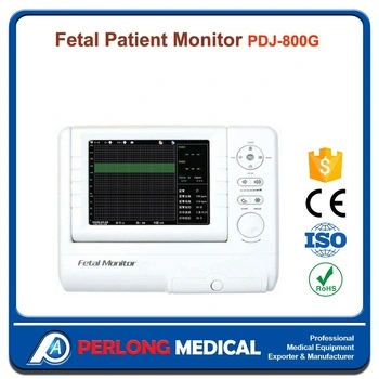  태아 모니터;  CE 승인을 받은 태아 산모 심박수 테스트;  Pdj-800g