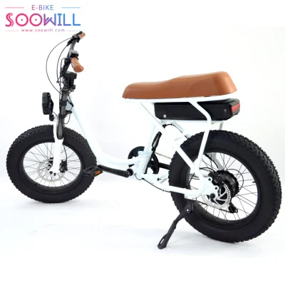 Soowill City E 전기 자전거 350W 풀 서스펜션 케이던스 페달 센서 PAS Ebike