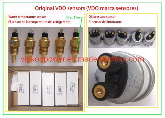 기존 Genset Smartgen 컨트롤러 Hgm 디젤 지능형 디젤 발전기 세트 60mm 5/8-18 속도 센서